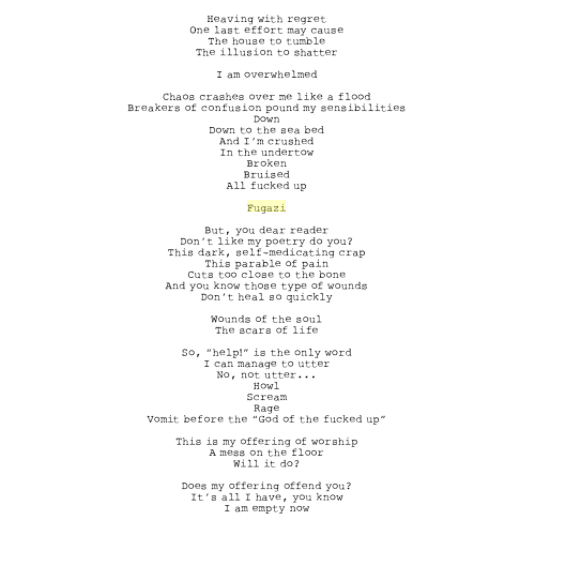 Lament - Mac MacKenzie, Diary of an Arts Farmer